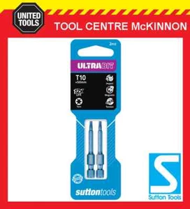 2 x SUTTON IMPACT ULTRABIT TORX T15 x 50mm DRIVER INSERT BITS – MADE IN GERMANY - Picture 1 of 4