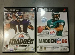 PlayStation 2 Madden FOOTBALL 2002 & 2006 - Picture 1 of 1