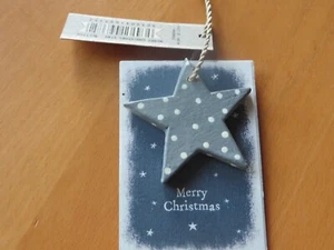 Estrella de madera del este de la India decoración de Navidad - Imagen 1 de 3