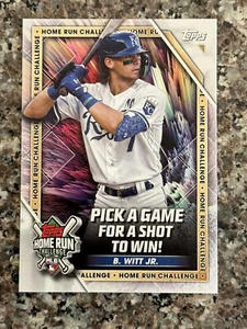 Bobby Witt Jr. Home Run Challenge 2023 Topps #HRC-2 Kansas City Royals - Picture 1 of 2