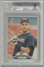 HOF Derek Jeter 1993-94 Excel #10 MINOR LEAGUE LEAGUE LEADERS BGS 9 MINT YANKEES