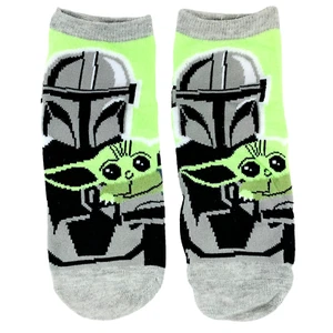 Calcetines para mujer Disney Star Wars The Mandalorian Grogu Baby Yoda 4-10 corte bajo - 06 - Imagen 1 de 4