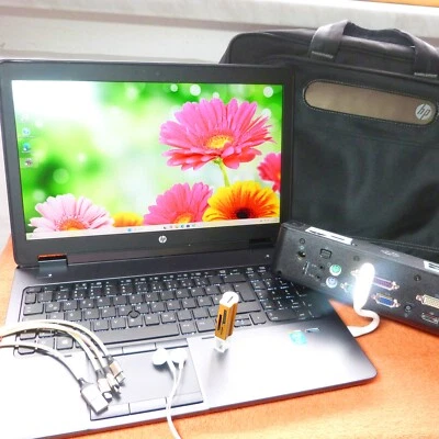 XL SET con DOCK HP ZBook 15 G2 ELITE WORKSTATION 32GB RAM NUOVO SSD Windows 1... - Immagine 1 di 4