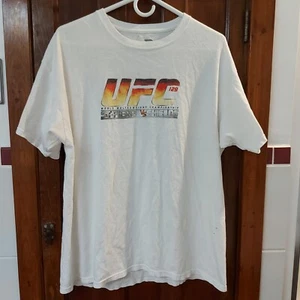 UFC 129 Shirt Men Large XL White St. Pierre vs Shields World Welterweight Champs - Picture 1 of 7