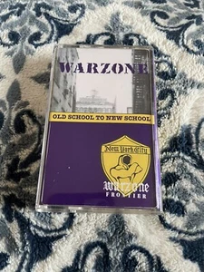 Warzone Old School To New School - Yellow Cassette Only 50 Made - Live @ CBGB’s - Picture 1 of 3
