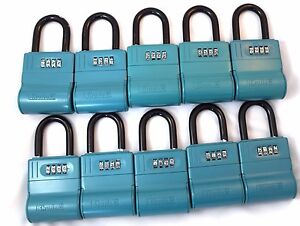10 NEW Shurlok Key Storage Locks-- Lock Box Real Estate, Realtor Lockbox 
