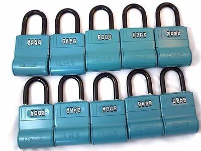 10 NEW Shurlok Key Storage Locks-- Lock Box Real Estate, Realtor Lockbox  - Image 1 of 4
