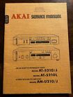 Akai Model At S210 J Am U210 Synthesizer Tuner Amplifier Service Manual Original
