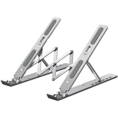 Foldable Laptop Stand Aluminum alloy Adjustable Notebook Tablet Computer Holder - Image 1 of 4