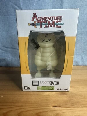 Kidrobot Adventure Time: Jake N Lil Finn Vinyl Art Figure | Loot Crate GID Ed. - Image 1 of 4