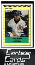 Brad Erdman 1991 ProCards #1344  Peoria Chiefs