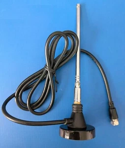 Antena Telescópica Portátil PINNACLE con Conector Coaxial y Base Magnética - Imagen 1 de 7