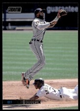 2021 Topps Stadium Club Black Foil #68 Niko Goodrum - Detroit Tigers