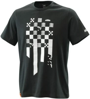 NEW KTM Mens Medium Black SX XC XCF DUKE EXC EXCF Radical Square Tee T-Shirt  - Image 1 of 2