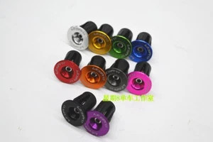 Litepro Mountain Bike Handlebar Bar End Plug Caps Set for MTB Bicycle - Picture 1 of 12