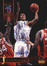 1995 Signature Rookies Draft Day Promo Autograph #1 Ed O'Bannon   /1050 C39592