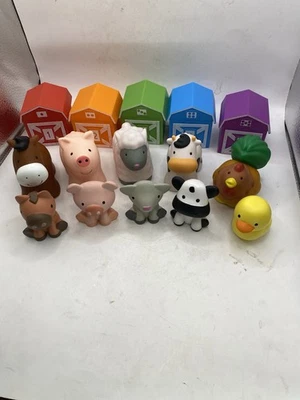 Juguetes de aprendizaje Melissa & Doug granero y animales usados Foto 1 de 4