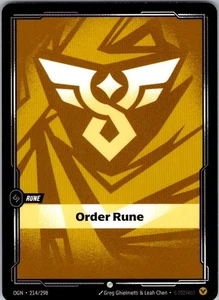 Order Rune Common Origins 214/298 NM - Picture 1 of 1
