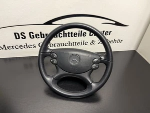 Orig. Mercedes SL R230 CLK W209 Lederlenkrad Lenkrad A2304600503 Schwarz - Bild 1 von 4