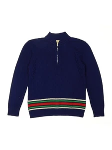 Gucci Girls Blue Wool Pullover Sweater 6 - Picture 1 of 2