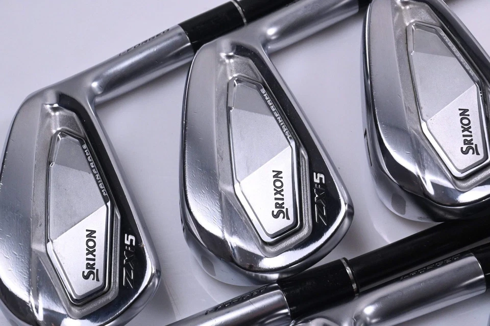 Ladies Srixon ZXi5 Irons / 5-PW / Ladies Flex UST Mamiya Helium Nanocore 501 - Image 1 of 4