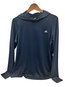Adidas Mujer Golf Capa Base Capucha Talla Grande Crew Azul Marino Manga Larga Nuevo con Etiquetas - Imagen 1 de 7