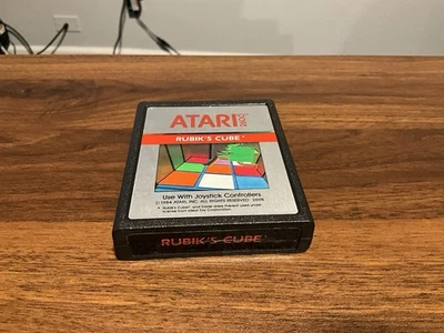 Cartucho de juego Rubik's Cube 3D (Atari 2600, 2600+), NTSC Foto 1 de 4