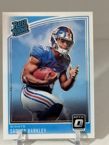2018 Donruss Optic #156 Saquon Barkley RC Rookie SHIPS SAME DAY  E31 - Picture 1 of 8
