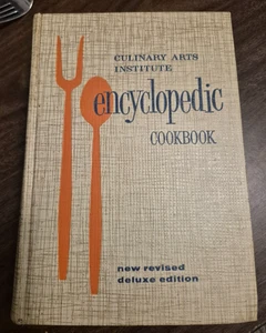 VTG Culinary Arts Institute Encyclopedic Cook Book Deluxe Edition Consolidated - Picture 1 of 7