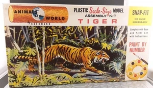 Animali del Mondo Bachmann modello tigre nuovo - scatola aperta OSS - Foto 1 di 11