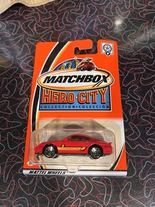 Matchbox Hero City Collection To The Rescue Porsche 911 Turbo Red #9 - Picture 1 of 2