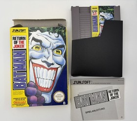 Batman: Return of the Joker- Nintendo NES - PAL-B - OVP - CIB - NOE