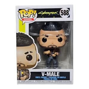 Funko Pop! Vinyl: Cyberpunk 2077 - V-Male #588 - Picture 1 of 8