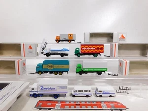 DP309-1# 6x Albedo H0 1:87 confezione MB VW 4711 Linde forma scopo VVA ecc NUOVO + IMBALLO ORIGINALE - Foto 1 di 5