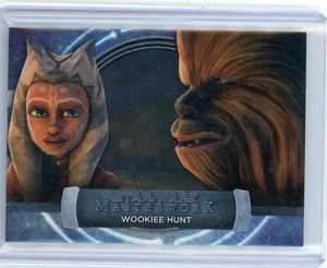 Wookiee Hunt 2024 Topps MAsterwork Star Wars Journey Of Ahsoka Rainbow /299 - Picture 1 of 2