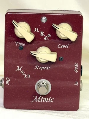 Homebrew Electronics Mimic Mock 2 delay pedal HBE H.B.E.  analog MN3205 guitar - Image 1 of 4