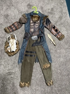 Halloween Hombre Lobo Hombre Lobo Pirata Niño Niños Disfraz Talla 7/8 Vestir Foto 1 de 4