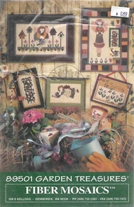 Quilt Pattern & Instruction-FIBER MOSAICS-Garden Treasures  - Picture 1 of 1