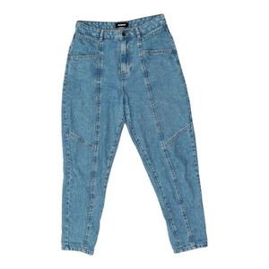 Pantalones de mezclilla de tiro alto azules Desigual para mujer | Pantalones de mezclilla vintage de colección - Imagen 1 de 2