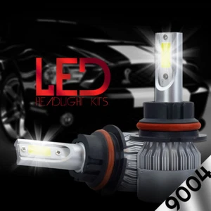 XENTEC LED HID Headlight kit 9004 HB1 White for Nissan Pathfinder 1987-1999 - Picture 1 of 12