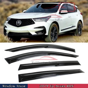 For 2019-2025 Acura RDX JDM Wavy Mugen Style Window Visors Rain Guards Deflector - Bild 1 von 5