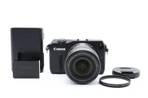 Canon EOS M 18.0MP Digital Camera Body w/EF-M 18-55mm IS STM Lens [Near Mint] - Picture 1 of 13