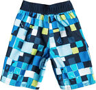 Quiksilver Boys Double Checked Boardshorts, Blue, 5