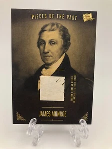 2017 The Bar Pieces of the Past Karte James Monroe Dokument Relikt - Bild 1 von 2