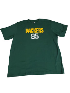 Green Bay Packers Vintage Greg Jennings #85 T Shirt NFL Team Apparel Mens 2XL 