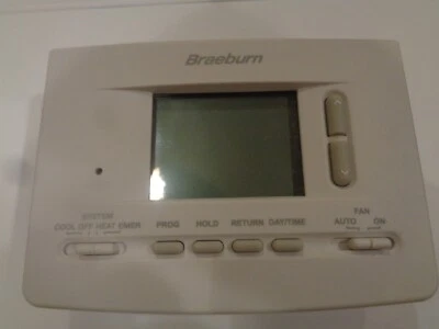 BRAEBURN 2220 PROGRAMMABLE THERMOSTAT 5-2 DAY WEEKDAY - Image 1 of 2