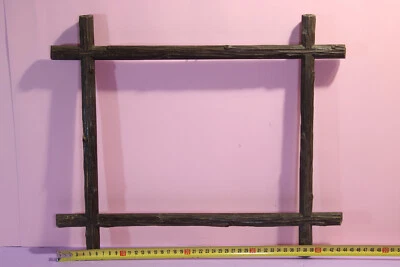 Antiguo marco de madera estilo Selva Negra c1920/30s Austria 44x37cm Foto 1 de 4