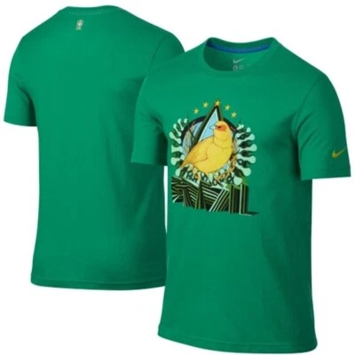 Nike BRASIL CBF CORE PLUS TEE jersey Soccer Top Training T Shirt~Mens size M NWT - Image 1 of 4