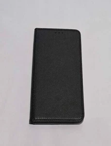 Case Flip Cover for Xiaomi Redmi Note 9 Black Smart Magnetic Flip Case - Picture 1 of 4