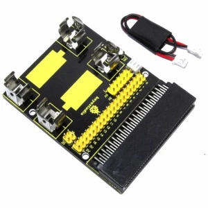 Keyestudio Breakout Power Shield für BBC Micro: Bit 2xAA 3V Flux Workshop - Bild 1 von 3